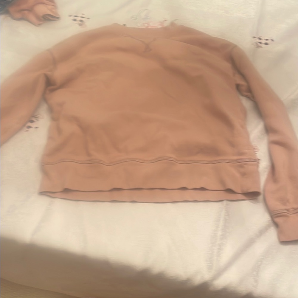 Casual Tan Sweatshirt